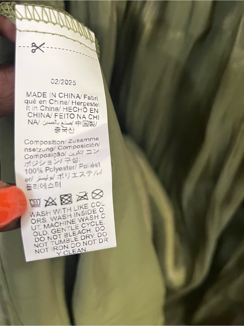 Anewsta NEW Olive Green Long Sleeve Teir Maxi Dress Size 12 - Picture 4 of 10